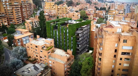 El increíble jardín vertical más grande del mundo está en Sudamérica: tiene 115.000 plantas