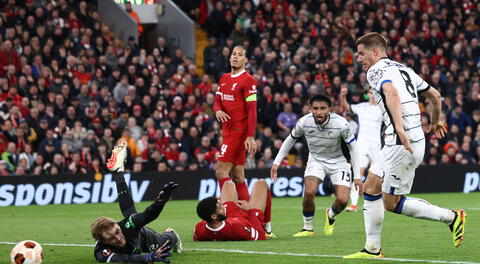 Liverpool  cortó histórica racha ganadora en Anfield tras perder goleado ante Atalanta