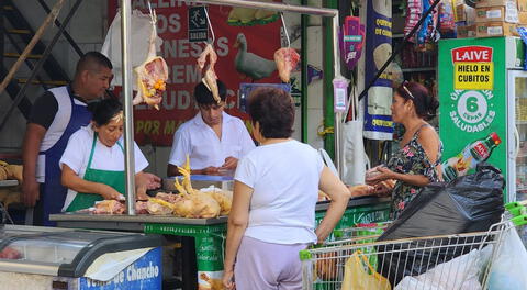 Precio del pollo varía entre S/8 y S/10 el kilo en mercados minoristas
