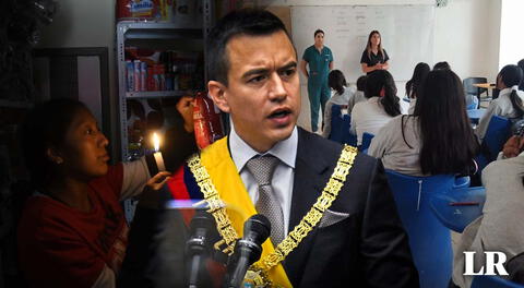 Daniel Noboa declara crisis energética en Ecuador y denuncia sabotaje a pocos días de la consulta popular
