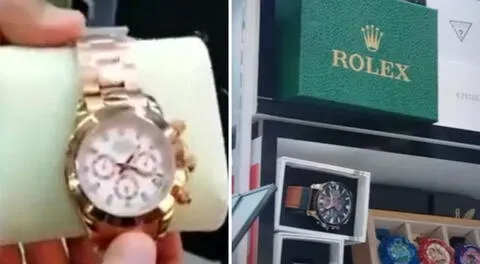 Rolex y pulseras Cartier falsos son incautados en Mesa Redonda: hay 7 personas detenidas