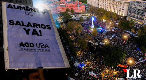 Marcha universitaria del 23 de abril: ¡Terminaron las protestas en Plaza de Mayo!