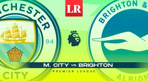 Manchester City vs. Brighton: ¿a qué hora y en qué canal ver el partido por la Premier League?