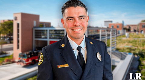 Juan Pablo Soto, el primer latino en convertirse jefe de batallón de bomberos en Estados Unidos