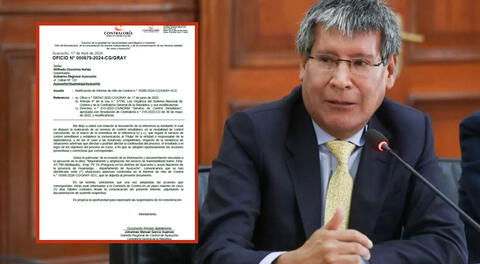 Contraloría cuestiona a Oscorima por retrasar construcción de carretera valorizada en S/36 millones