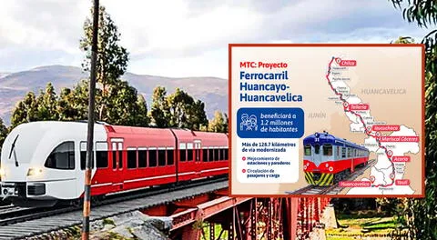Tren Macho de Huancayo a Huancavelica: ¿cómo será el nuevo ferrocarril y en qué fase se encuentra?