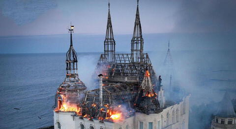 Rusia destruye el 'castillo de Harry Potter' tras ataque con misiles a Ucrania que deja 5 muertos