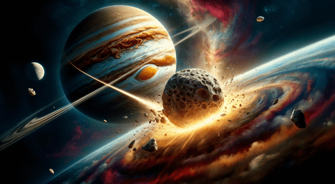 Estudio científico plantea que Júpiter participó en la creación de la Luna