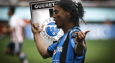 No fue por dinero: la curiosa frase que usó el exdirectivo de Querétaro para fichar a Ronaldinho