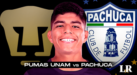 Pumas vs. Pachuca EN VIVO, con Piero Quispe: transmisión ONLINE por la Liga MX 2024