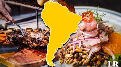 Conoce los 3 países de Sudamérica considerados como los mejores destinos culinarios del mundo