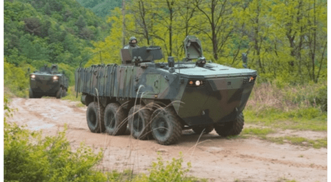 Corea del Sur confirma que venderá 30 blindados 8x8 al Ejército peruano