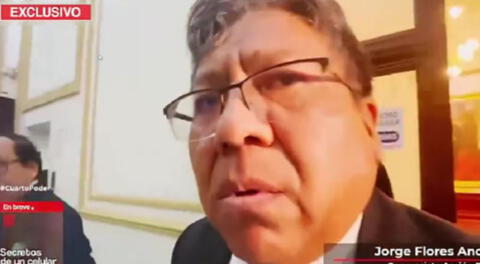 Congresista Jorge Flores Ancachi insulta a periodista que lo cuestionó por caso Los Niños: “Imbécil”
