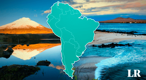 El ÚNICO país de Sudamérica que tiene 4 regiones en su territorio: no solo costa, sierra y selva