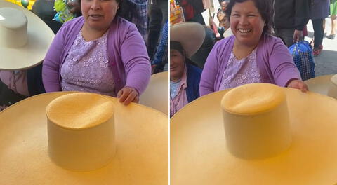 Peruano se sorprende al descubrir precio de sombreros en HUAMACHUCO: "Valen S/ 4,000"