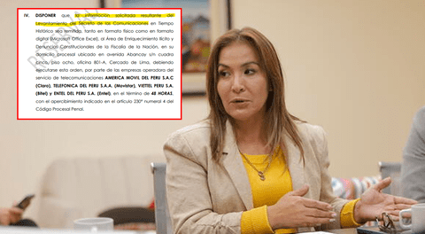 PJ autoriza levantar el secreto de las comunicaciones de Magaly Ruiz por recorte de sueldos