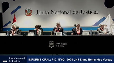 La JNJ escuchó a Enma Benavides, pero su abogado no asistió y sigue el suspenso