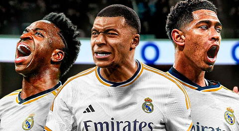 Con Kylian Mbappé: el espectacular 11 que armará el Real Madrid que hará temblar a sus rivales