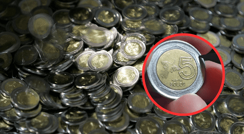Esta moneda de S/5 es la más buscada del Perú: conoce cuál es su insólito valor actual