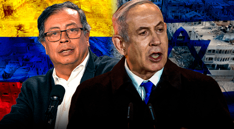 Netanyahu calificó de "antisemita" a Petro y lo acusó de apoyar "una organización terrorista genocida"