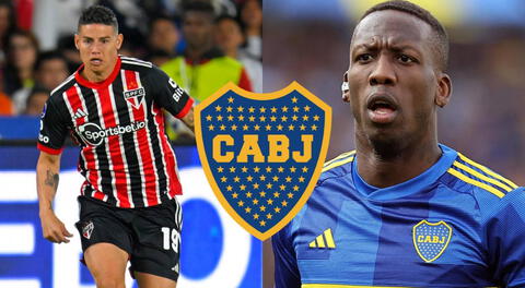 ¿James Rodríguez será compañero de Luis Advíncula? La tajante postura de Boca Juniors