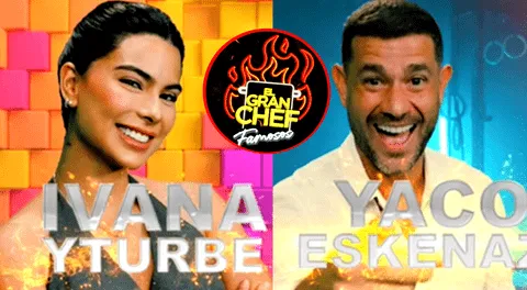 Yaco Eskenazi e Ivana Yturbe vuelven a la TV con 'El gran chef': conoce a todos los famosos de la nueva temporada