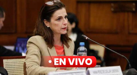 Hania Perez de Cuellar en el Congreso: " No existe ninguna intención de privatizar las EPS en el país"
