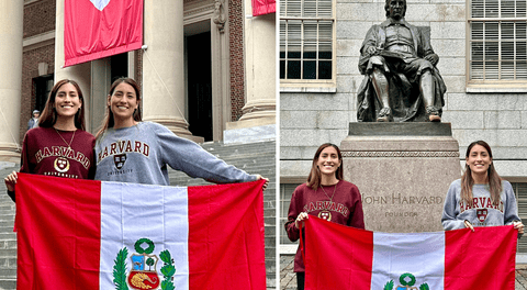 Mellizas peruanas hacen historia en Harvard: son las primeras hermanas de todo el mundo en ingresar juntas
