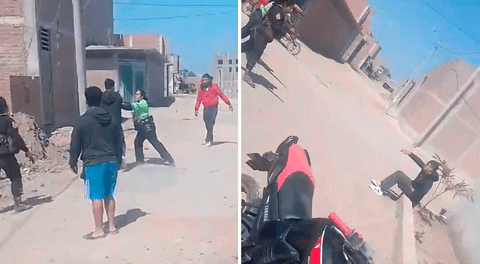 Sujeto intenta disparar a mujer policía durante operativo en Chiclayo
