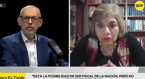 Zoraida Ávalos rechazó postular al puesto de fiscal de la Nación: "No pienso presentarme a una reelección"