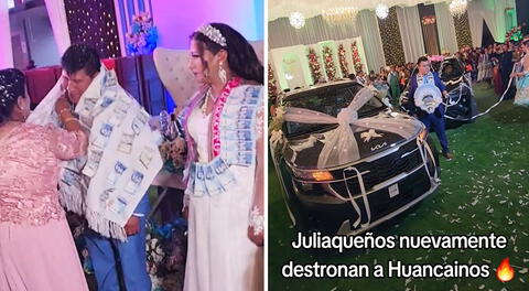 Tiktoker muestra los lujosos carros regalados en matrimonios de Juliaca y dice: “Destronó a Huancayo”