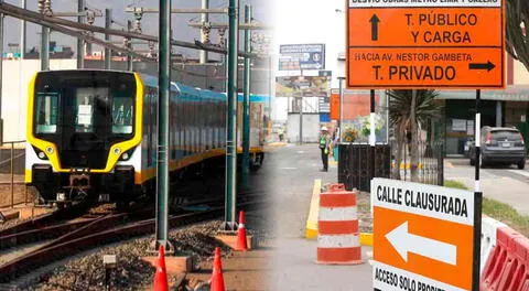 Metro de Lima: conoce el plan de desvío en la av. Faucett en Callao por obras de la Línea 4