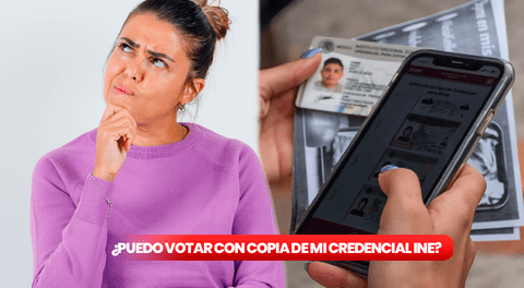 Elecciones 2024 en México: ¿puedo presentar copia de mi credencial INE para votar el 2 de junio?