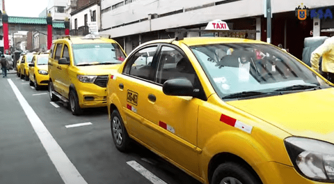 ATU multará con S/515 a conductores que no pinten su taxi de amarillo: desde cuándo y qué más deben cumplir