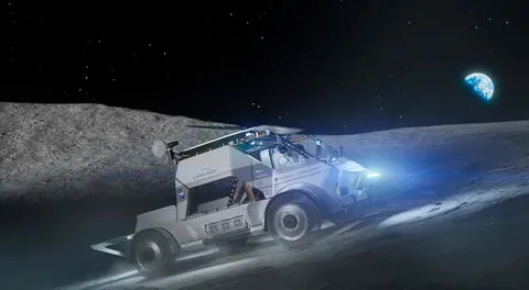 Los vehículos lunares con los que la NASA planea ir a la Luna en 2026