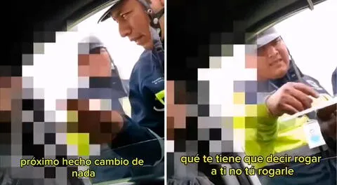 Inspectores de tránsito fueron captados cobrando coima en Trujillo: "Arriésgate con S/40"