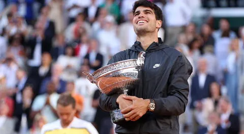 Carlos Alcaraz se consagró campeón del Roland Garros