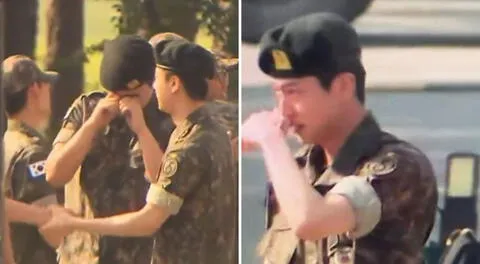 Jin de BTS y sus compañeros militares se despiden entre lágrimas tras culminar su servicio en el Ejército