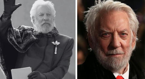 Muere Donald Sutherland, legendario actor de 'Los juegos del hambre', a los 88 años