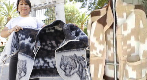 ¡La nueva moda para el invierno! Diseñadora peruana crea prendas con frazadas Tigre y es furor en redes