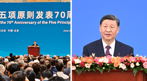 Xi Jinping sobre los 70 años de los 5 Principios de Coexistencia Pacífica: No pasan de moda y brillan con más fuerza