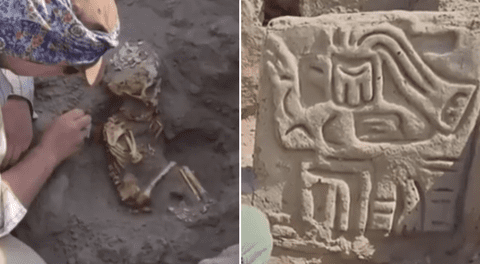Lambayeque: arqueólogos descubren un monumento de 4.000 años de antigüedad