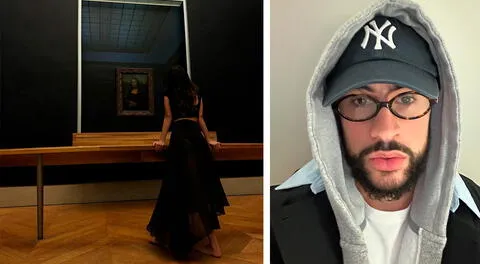 Usuarios explotan porque Museo del Louvre cierra para cita de Bad Bunny y Kendall Jenner: “Ni el arte vieron, solo fotos”