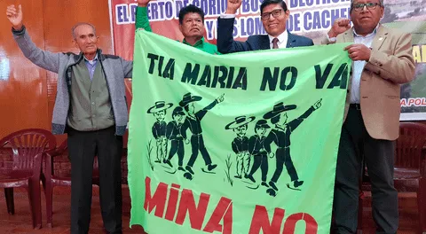 Protestas por proyecto Tía María: usarán tractores como muestra de rechazo al reinicio de construcción