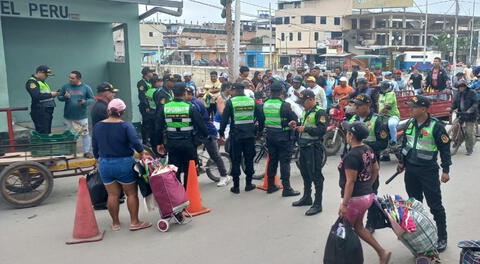 Debido a nueva norma de Migraciones, ayer no hubo venezolanos en el Cebaf de Tumbes