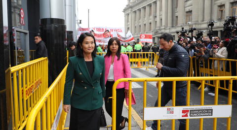 Caso cócteles: Fiscal reiterará en juicio pedido de 30 años y 10 meses de prisión para Keiko Fujimori