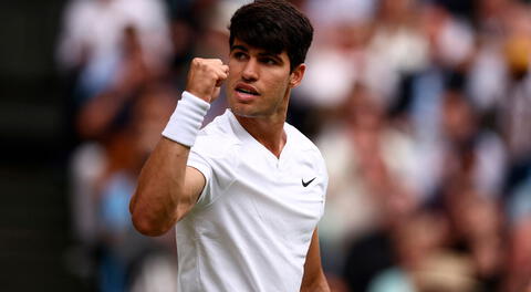 Carlos Alcaraz es finalista de Wimbledon 2024: venció 3-1 a Daniil Medvedev