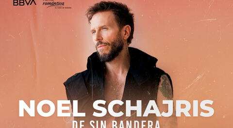 Noel Schajris vuelve a Perú para concierto este 2024: precio de entradas, fecha y todo lo que debes saber