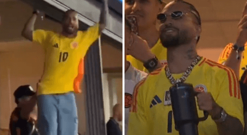 Maluma protagonista polémica con hinchas argentinos durante la final de la Copa América 2024