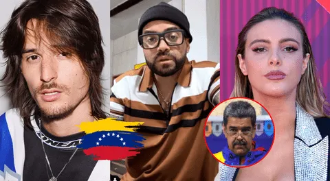 Lasso, Nacho, Danny Ocean y más artistas venezolanos se pronuncian contra fraude electoral de Nicolás Maduro